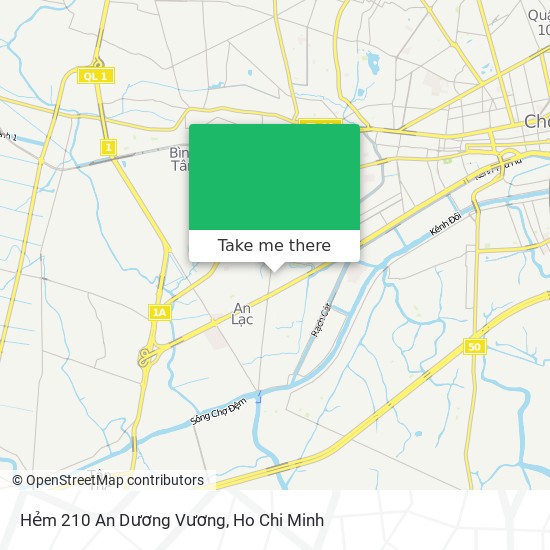 Hẻm 210 An Dương Vương map