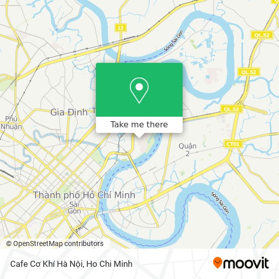 Cafe Cơ Khí Hà Nội map