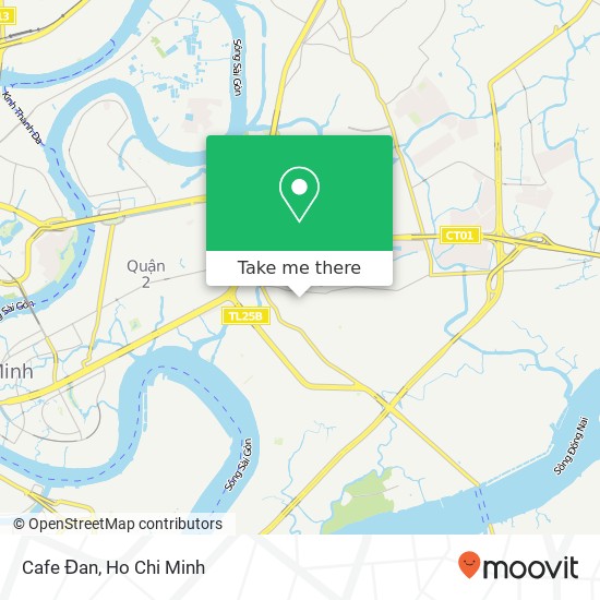 Cafe Đan map