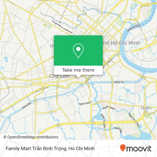 Family Mart Trần Bình Trọng map