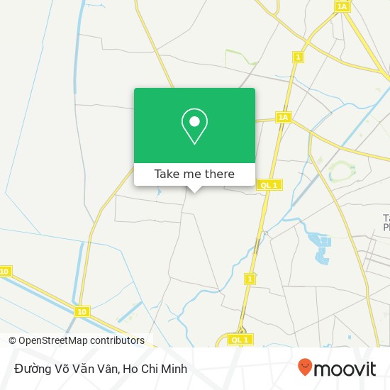 Đường Võ Văn Vân map