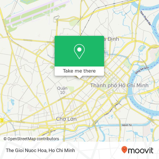 The Gioi Nuoc Hoa map
