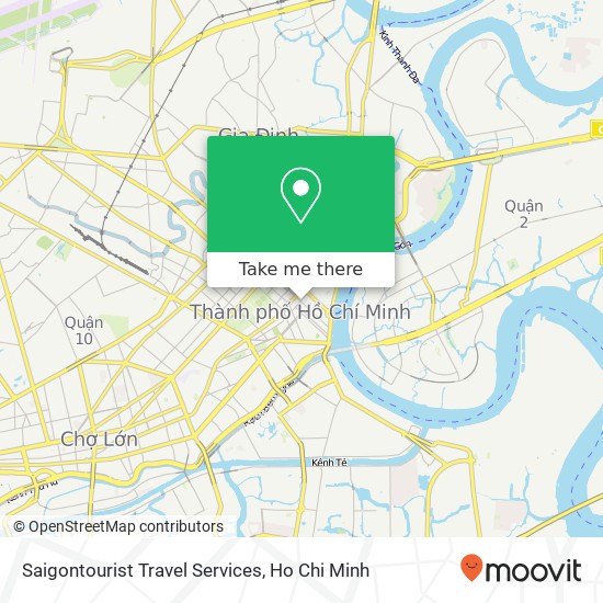 Saigontourist Travel Services map