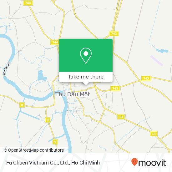 Fu Chuen Vietnam Co., Ltd. map