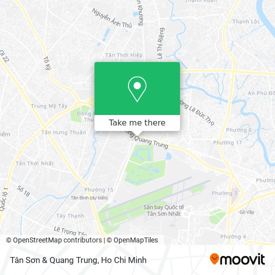 Tân Sơn & Quang Trung map