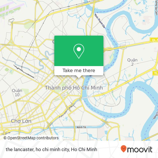 the lancaster, ho chi minh city map