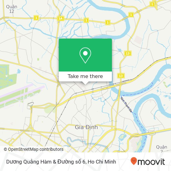 Dương Quảng Hàm & Đường số 6 map