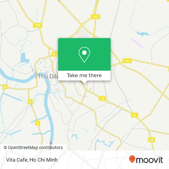 Vita Cafe map