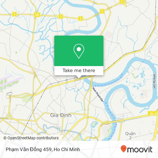 Phạm Văn Đồng 459 map