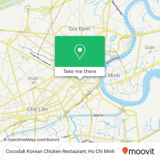 Cocodak Korean Chicken Restaurant map