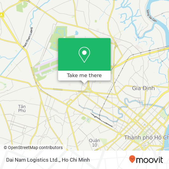 Dai Nam Logistics Ltd., map