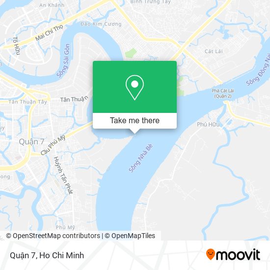 Quận 7 map