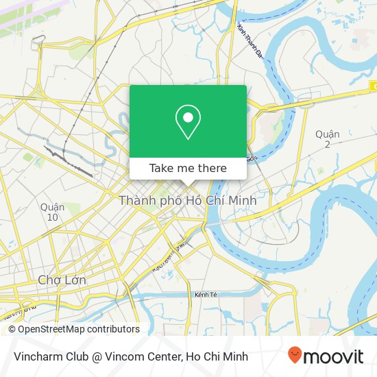 Vincharm Club @ Vincom Center map