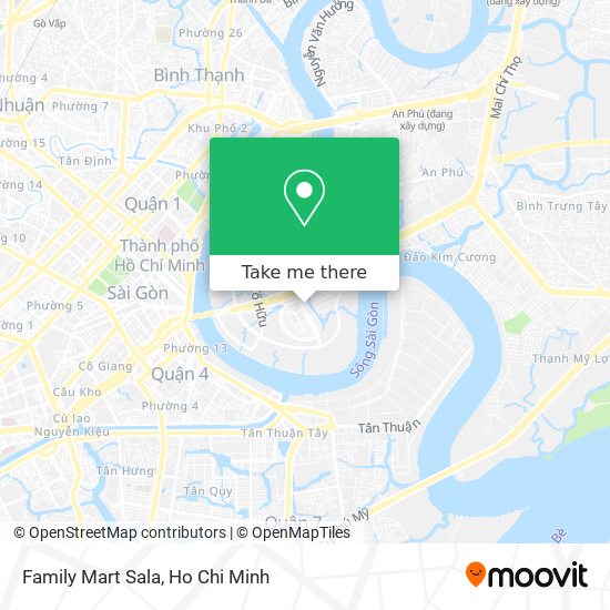 Family Mart Sala map