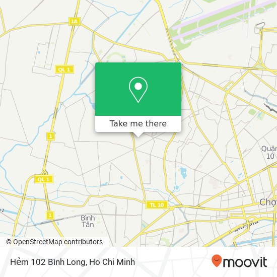 Hẻm 102 Bình Long map