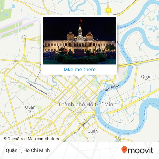 Quận 1 map