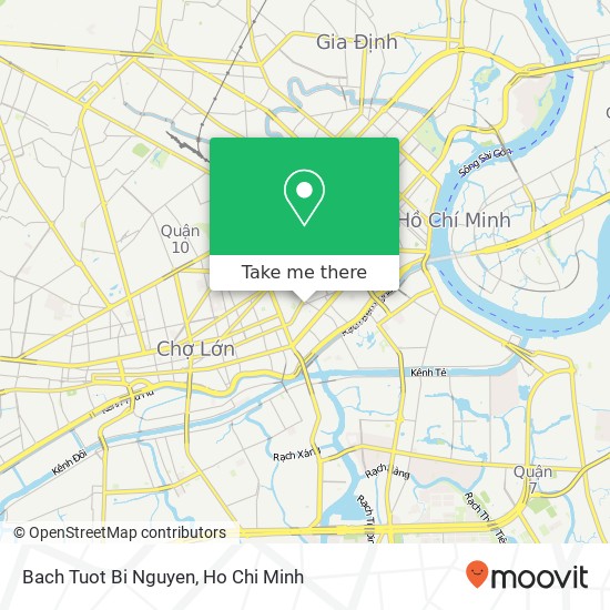 Bach Tuot Bi Nguyen map