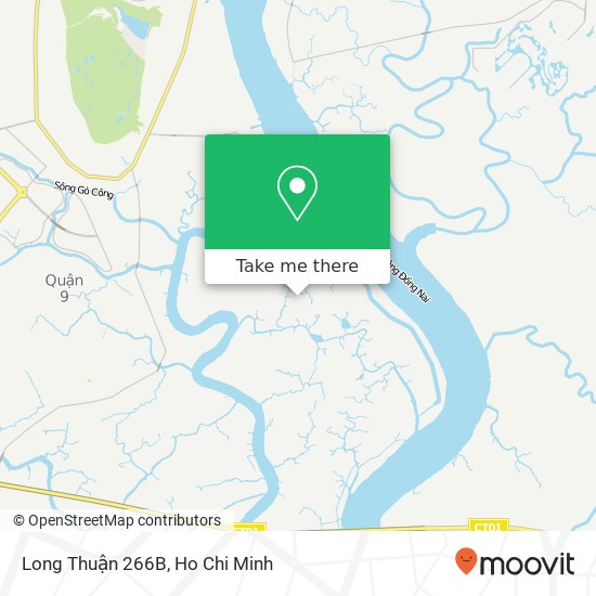 Long Thuận 266B map