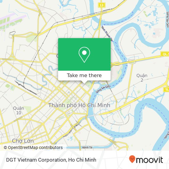 DGT Vietnam Corporation map