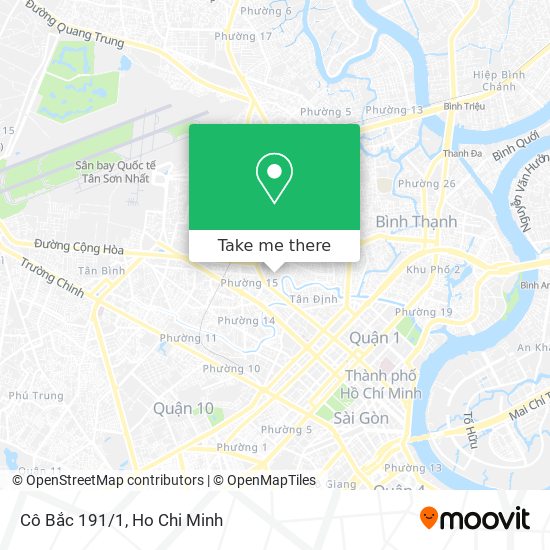 Cô Bắc 191/1 map