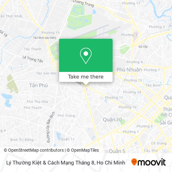 Lý Thường Kiệt & Cách Mạng Tháng 8 map