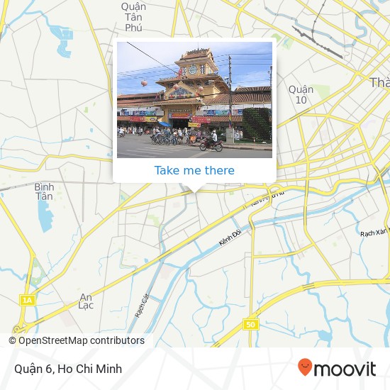 Quận 6 map