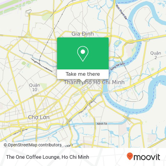 The One Coffee Lounge map
