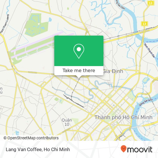 Lang Van Coffee map