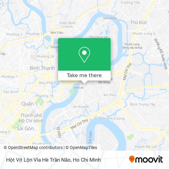 Hột Vịt Lộn Vỉa Hè Trần Não map