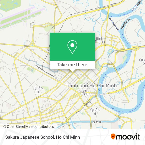 Sakura Japanese School map