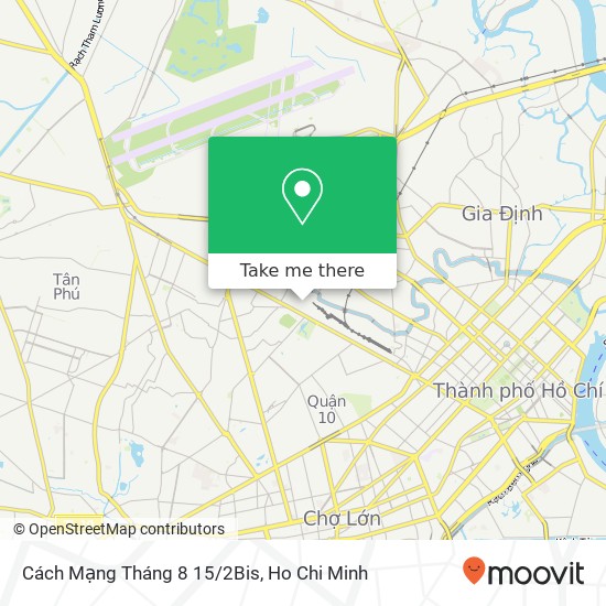 Cách Mạng Tháng 8 15/2Bis map