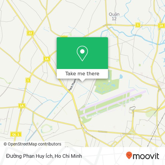 Đường Phan Huy Ích map