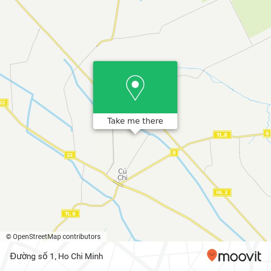 Đường số 1 map