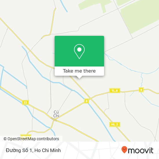 Đường Số 1 map