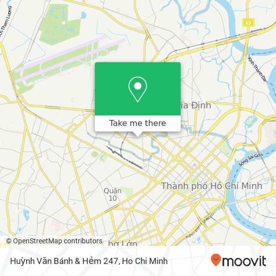 Huỳnh Văn Bánh & Hẻm 247 map