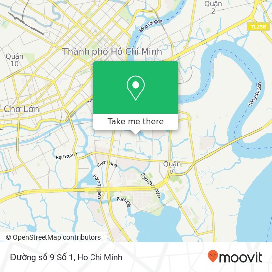 Đường số 9 Số 1 map