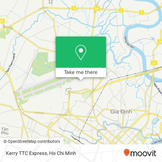 Kerry TTC Express map