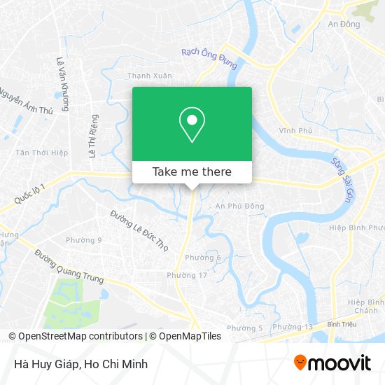 Hà Huy Giáp map