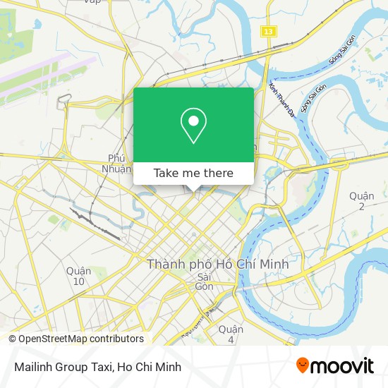 Mailinh Group Taxi map