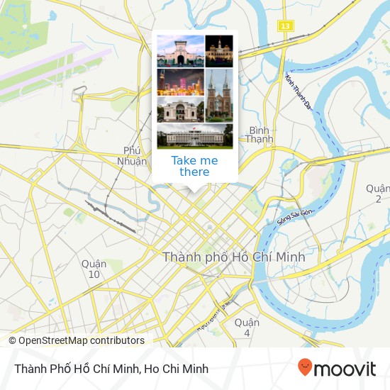 Thành Phố Hồ Chí Minh map