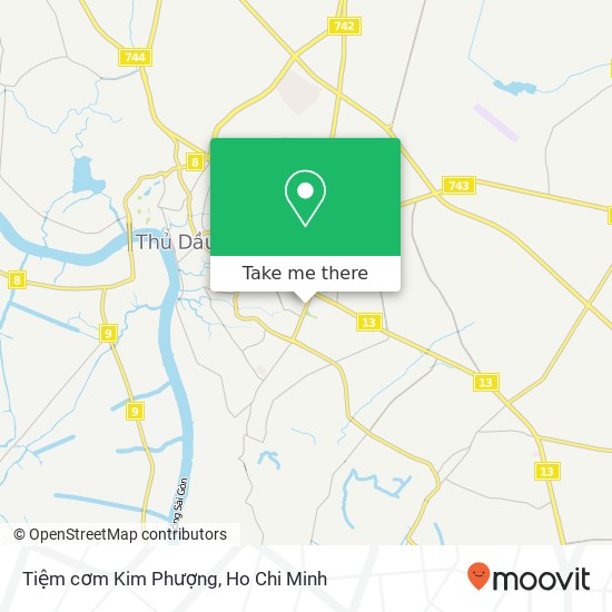 Tiệm cơm Kim Phượng map