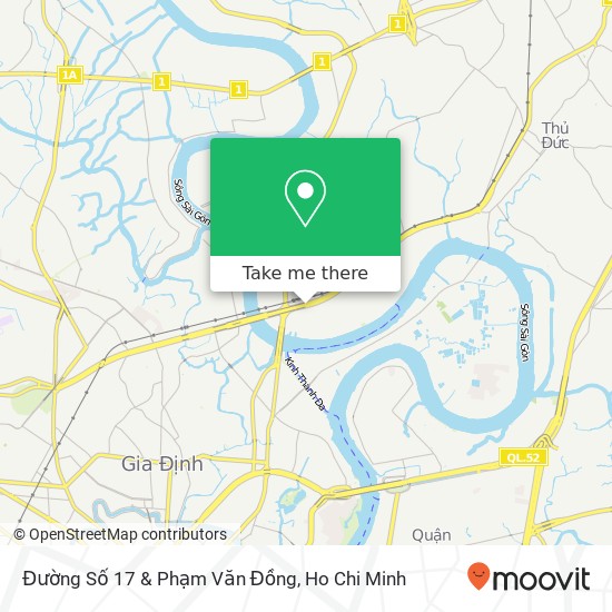 Đường Số 17 & Phạm Văn Đồng map