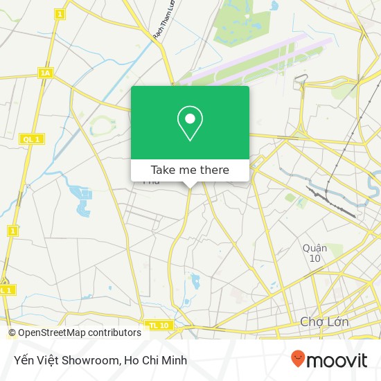 Yến Việt Showroom map