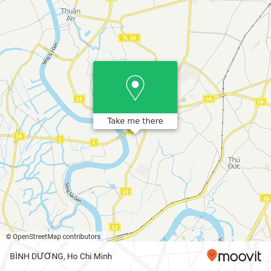 BÌNH DƯƠNG map