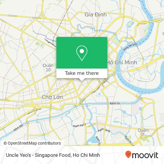 Uncle Yeo's - Singapore Food map