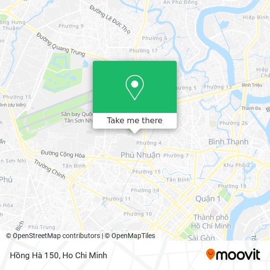 Hồng Hà 150 map