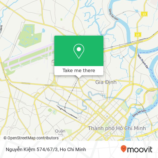 Nguyễn Kiệm 574/67/3 map