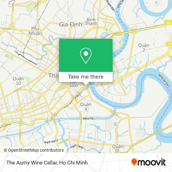 The Aumy Wine Cellar map