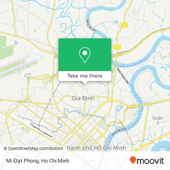 Mì Đạt Phong map