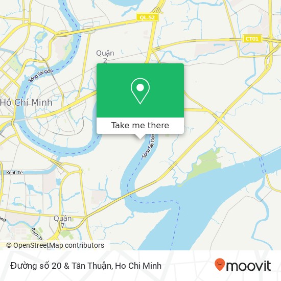 Đường số 20 & Tân Thuận map